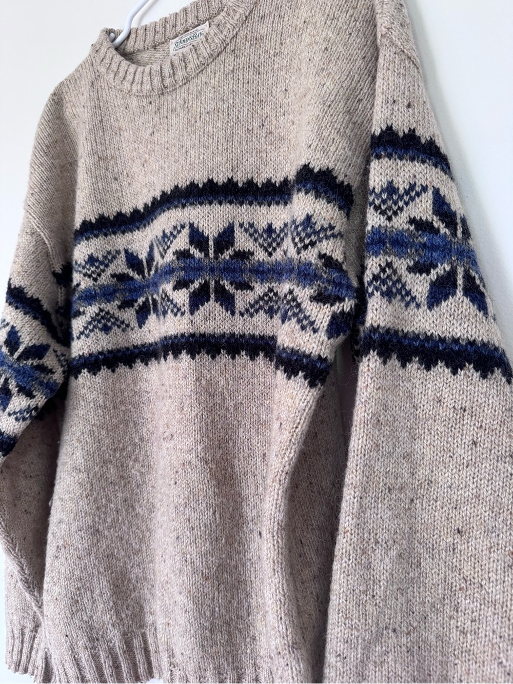 Men's St. John’s Bay Wool Blend Crewneck Sweater Large - Picture 3 of 6